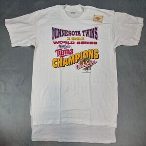 Minnesota Twins Vintage 1991 World Series Baseball Long T-Shirt Unisex